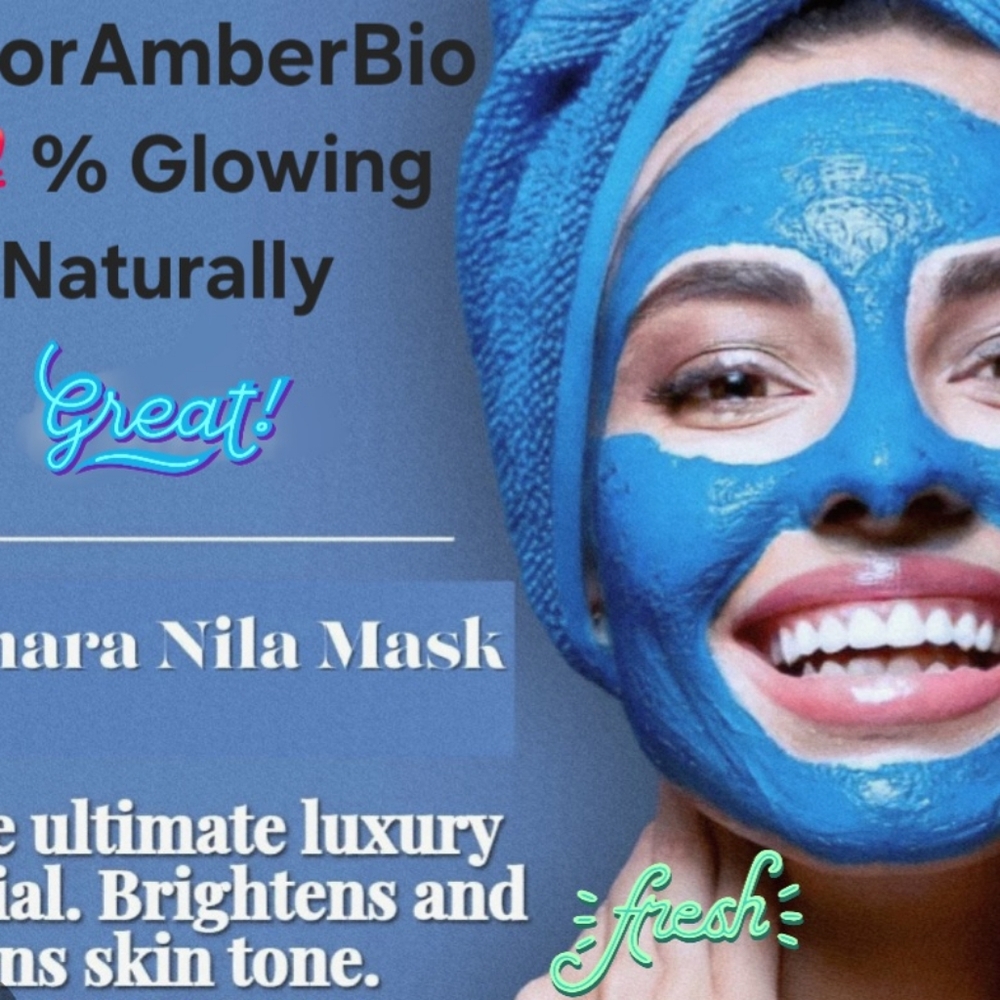 Nila Blue Face Mask